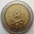 Аргентина 1 песо 2010 год - Солнце