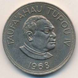 Тонга 1 паанга 1968 год