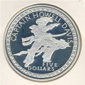 Багамские острова 5 долларов 1993 год