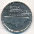 Нидерланды 25 центов 1991 год