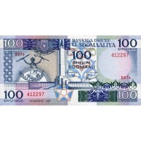 Сомали 100 шиллингов 1987 год - UNC