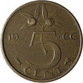 Нидерланды 5 центов 1966 год