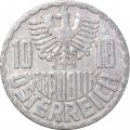Австрия 10 грошей 1953 год