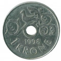 Норвегия 1 крона 1998 год