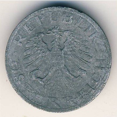 Австрия 1 грош 1947 год
