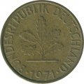ФРГ 10 пфеннигов 1971 год (F)