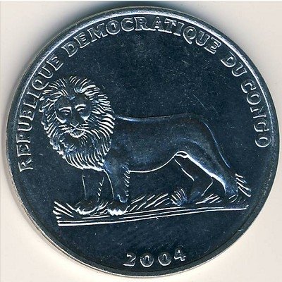 Конго 1 франк 2004 год - Кардинал Войтыла