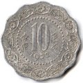 Индия 10 пайс 1972 год