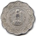 Индия 10 пайс 1972 год
