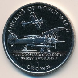 Остров Мэн 1 крона 1995 год