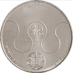 Португалия 2,5 евро 2015 год - Команда Португалии на Олимпийских играх 2016