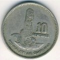 Гватемала 10 сентаво 1957 год