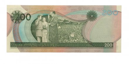 Филиппины 200 песо 2004 год - UNC