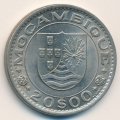 Мозамбик 20 эскудо 1972 год