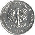 Польша 5 злотых 1990 год