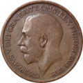 Великобритания 1/2 пенни 1921 год
