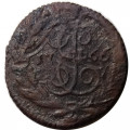 Полушка 1766 год ЕМ  Екатерина II (1762 - 1796) - F