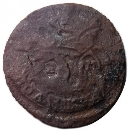 Полушка 1766 год ЕМ  Екатерина II (1762 - 1796) - F