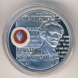 Польша 10 злотых 2008 год - Великопольское восстание
