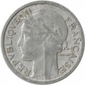 Франция 1 франк 1944 год (REPUBLIQUE FRANÇAISE, без отметки МД)