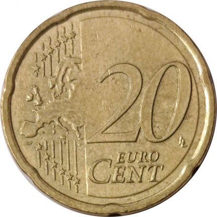 Германия 20 евроцентов 2009 год (J)