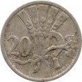 Чехословакия 20 геллеров 1931 год