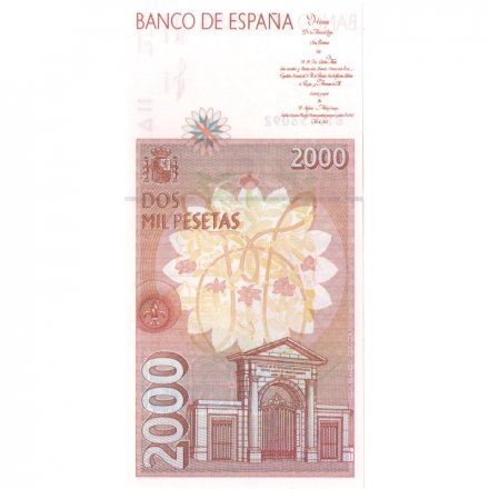 Испания 2000 песет 1992 год - UNC
