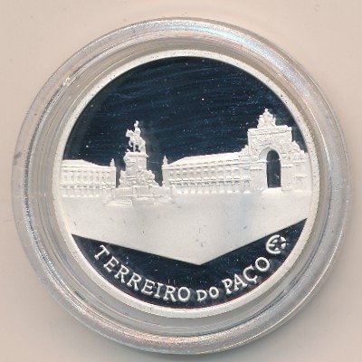Португалия 2,5 евро 2010 год - Дворцовая площадь в Лиссабоне