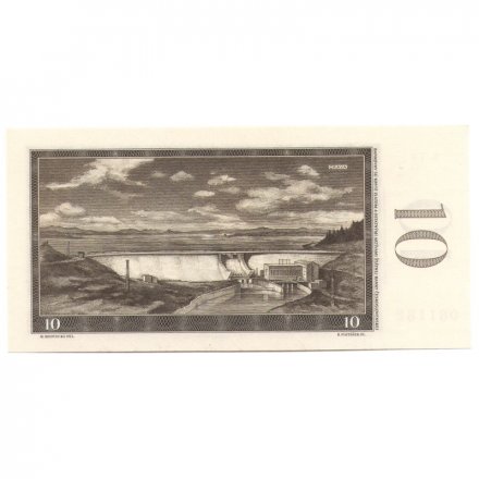 Чехословакия 10 крон 1960 год UNC
