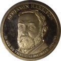 США 1 доллар 2012 год - Бенджамин Гаррисон (S)