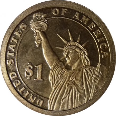 США 1 доллар 2012 год - Бенджамин Гаррисон (S)