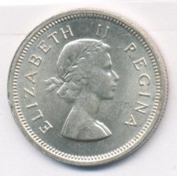 ЮАР 1 шиллинг 1953 год