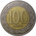Албания 100 леков 2000 год - Тевта (Теута)-иллирийская царица
