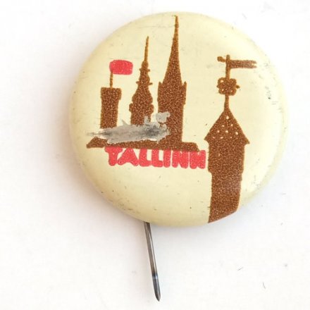 Значок-иголка Таллин. Tallinn