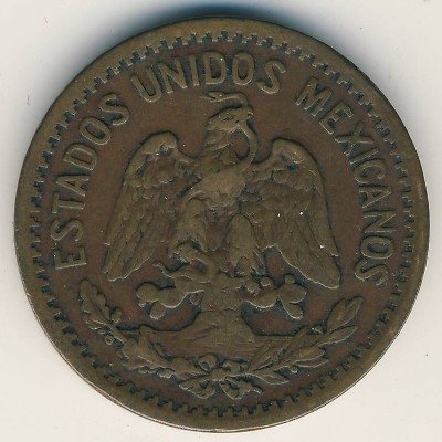 Мексика 10 сентаво 1920 год