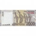 Индонезия 2000 рупий 2011 год - Принц Пангеран Антасари. Традиционный танец Даяк - VF