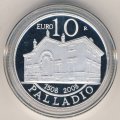 Сан-Марино 10 евро 2008 год - 500 лет со дня рождения Андреа Палладио