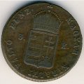 Венгрия 3 крейцера 1849 год