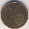 Германия 2 евроцента 2004 год (G)