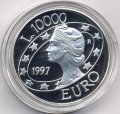 Сан-Марино 10000 лир 1997 год - Евро