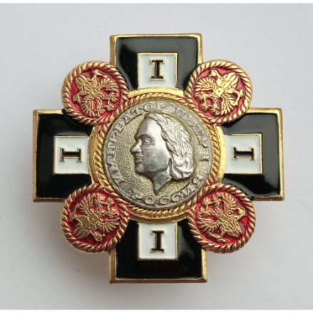 Знак Крест. Император Петр I