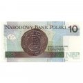 Польша 10 злотых 2016 год - UNC