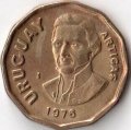 Уругвай 1 новый песо 1976 год