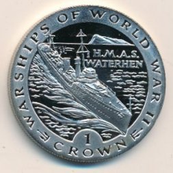 Гибралтар 1 крона 1993 год