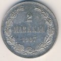 Финляндия 2 марки 1907 год
