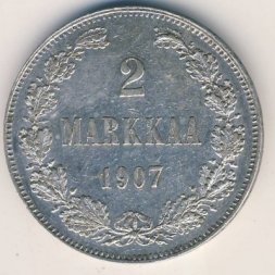 Финляндия 2 марки 1907 год