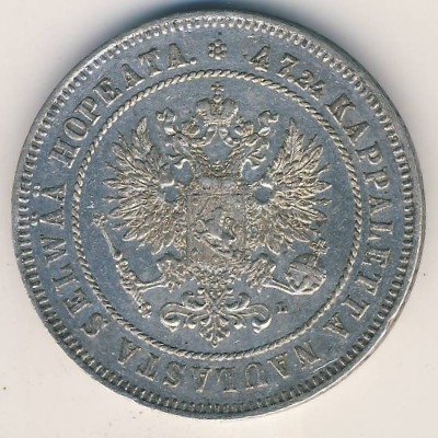 Финляндия 2 марки 1907 год
