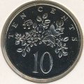 Ямайка 10 центов 1970 год