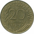 Франция 20 сантимов 1978 год - Марианна