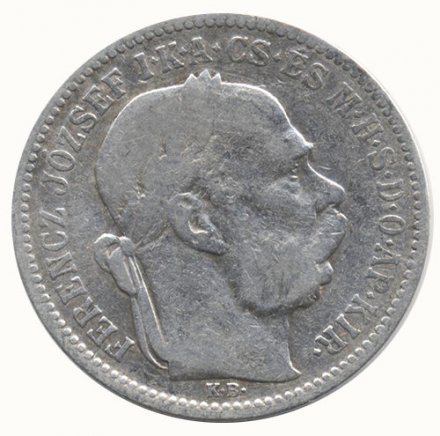 Венгрия 1 крона 1895 год - Франц Иосиф I